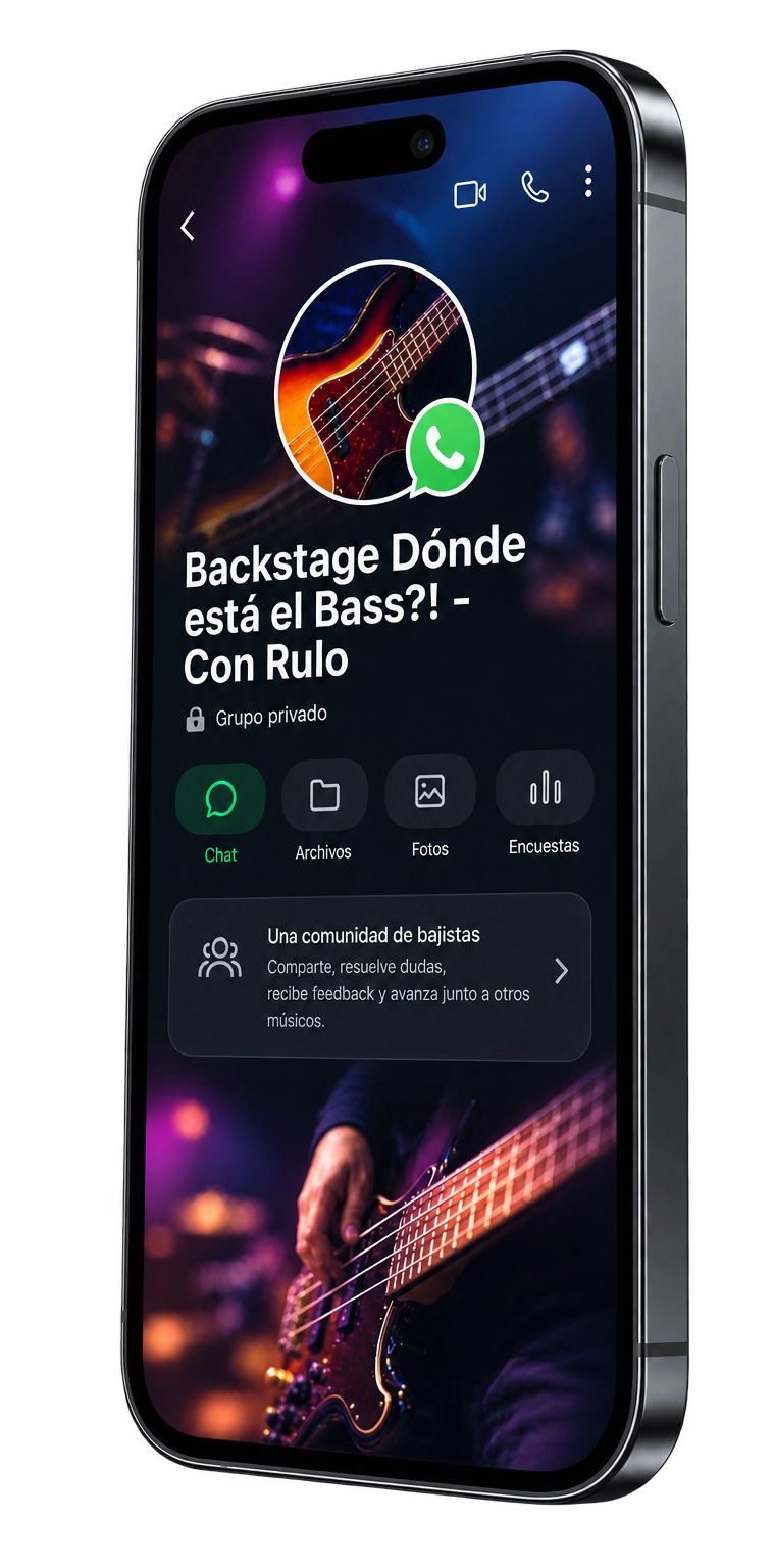 Grupo privado de WhatsApp de la escuela